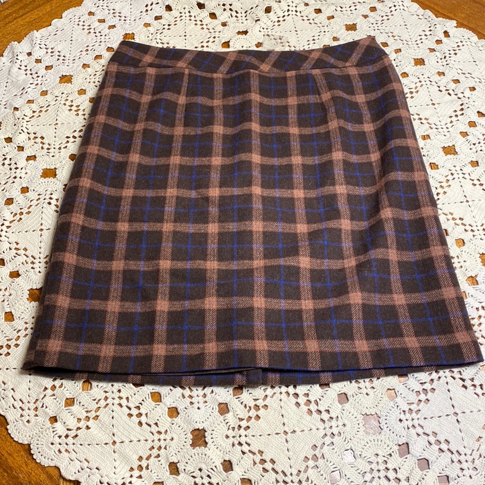 NWOT Chadwick’s Wool-Blend Skirt
